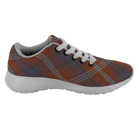 Image of ScottishShop Tartan Sneakers Ainslie Ancient Scotland Running Shoes - shirtskishirt