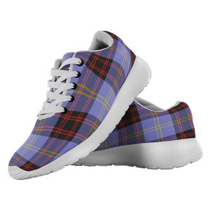 Tartan Sneakers - Rutherford Scotland | Unisex Tartan Running Shoes | Sneakers Men & Women Tartan Shoes