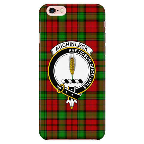 Image of Auchinleck Scottish Clan Tartan Phone Case - shirtskishirt