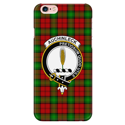 Image of Auchinleck Scottish Clan Tartan Phone Case - shirtskishirt