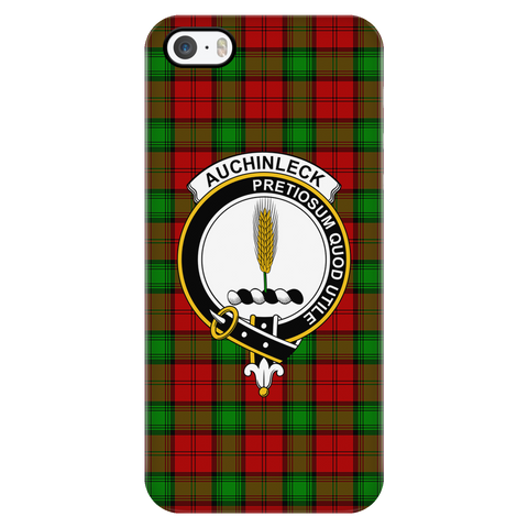 Image of Auchinleck Scottish Clan Tartan Phone Case - shirtskishirt