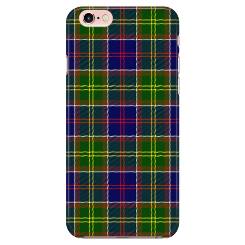 Image of Ayrshire Scottish Clan Tartan Phone Case - shirtskishirt