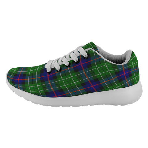 Image of Tartan Sneakers - Leslie Hunting Scotland | Unisex Tartan Running Shoes | Sneakers Men & Women Tartan Shoes