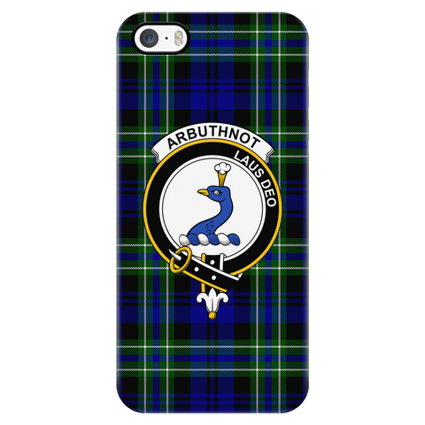 Image of Arbuthnot Scottish Clan Tartan Phone Case - shirtskishirt