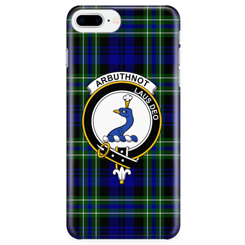 Image of Arbuthnot Scottish Clan Tartan Phone Case - shirtskishirt