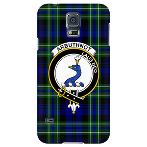 Arbuthnot Scottish Clan Tartan Phone Case - shirtskishirt