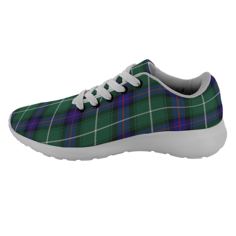 Image of Tartan Sneakers - MacDonald Of The Isles Hunting Modern Scotland | Unisex Tartan Running Shoes | Sneakers Men & Women Tartan Shoes