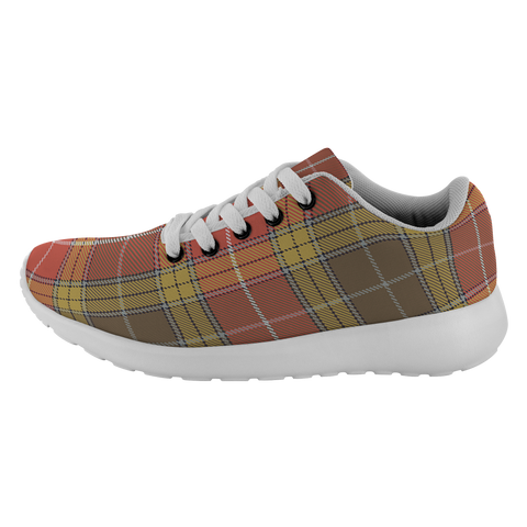 Image of ScottishShop Tartan Sneakers Buchanan Old Set Weathered Scotland Running Shoes - shirtskishirt