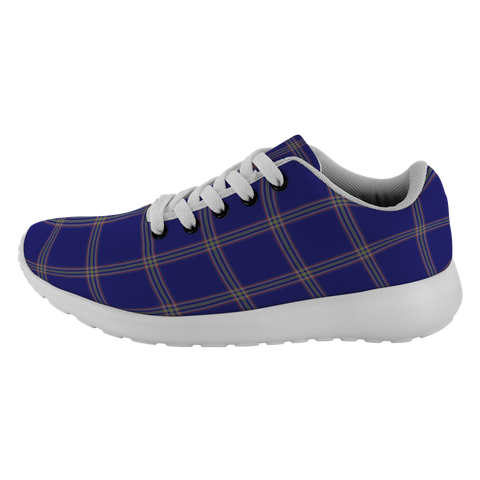 Image of ScottishShop Tartan Sneakers Crichton Scotland Tartan Running Shoes - shirtskishirt