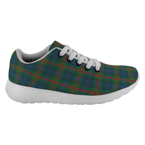 Image of ScottishShop Tartan Sneakers Aiton Scotland Running Shoes - shirtskishirt