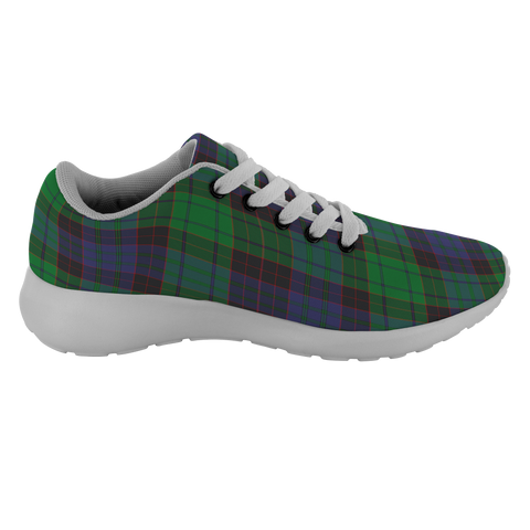 Image of Tartan Sneakers - Stewart Old Modern Scotland | Unisex Tartan Running Shoes | Sneakers Men & Women Tartan Shoes