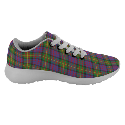 Image of ScottishShop Tartan Sneakers Carnegie Scotland Tartan Running Shoes - shirtskishirt