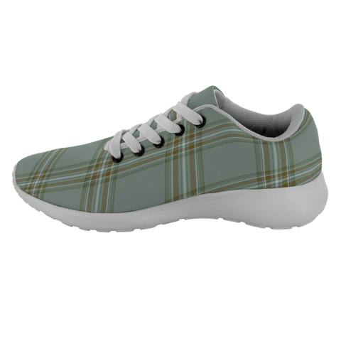 Image of Tartan Sneakers - Kelly Scotland | Unisex Tartan Running Shoes | Sneakers Men & Women Tartan Shoes