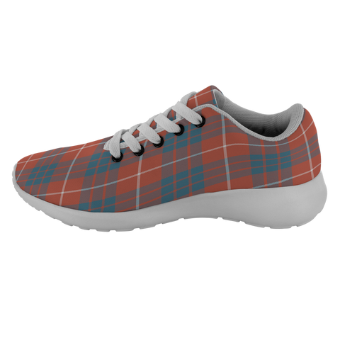 Image of Tartan Sneakers - Hamilton Ancient Scotland | Unisex Tartan Running Shoes | Sneakers Men & Women Tartan Shoes