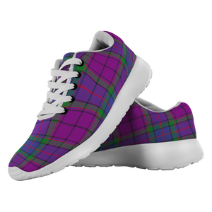 Tartan Sneakers - Wardlaw Scotland | Unisex Tartan Running Shoes | Sneakers Men & Women Tartan Shoes