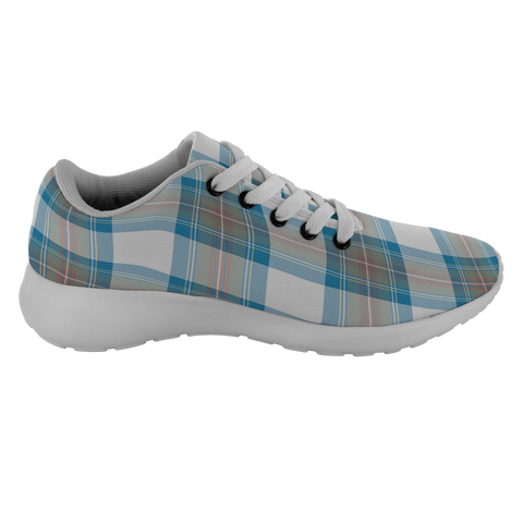 Image of Tartan Sneakers - Stewart Muted Scotland | Unisex Tartan Running Shoes | Sneakers Men & Women Tartan Shoes