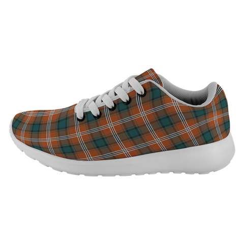 Image of ScottishShop Tartan Sneakers Ainslie Scotland Running Shoes - shirtskishirt