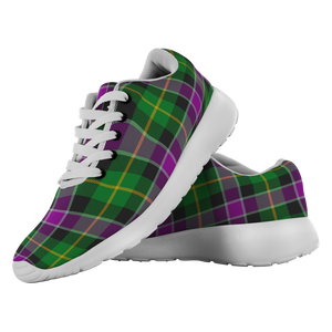 Tartan Sneakers - Selkirk Scotland | Unisex Tartan Running Shoes | Sneakers Men & Women Tartan Shoes