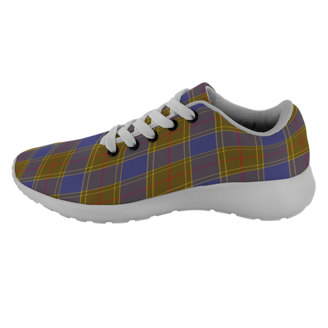 Image of ScottishShop Tartan Sneakers Balfour Modern Scotland Running Shoes - shirtskishirt