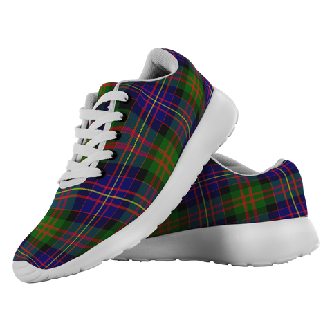 Image of ScottishShop Tartan Sneakers Cameron Of Erracht Modern Scotland Running Shoes - shirtskishirt