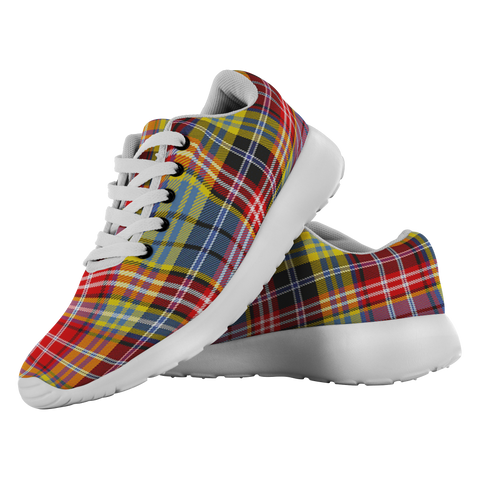 Image of Tartan Sneakers - Ogilvie Of Airlie Ancient Scotland | Unisex Tartan Running Shoes | Sneakers Men & Women Tartan Shoes