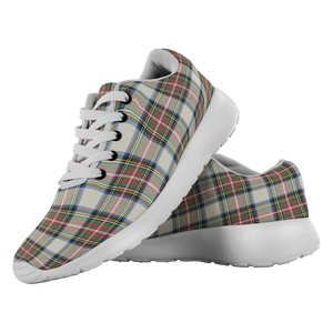 Tartan Sneakers - Stewart Dress Ancient Scotland | Unisex Tartan Running Shoes | Sneakers Men & Women Tartan Shoes