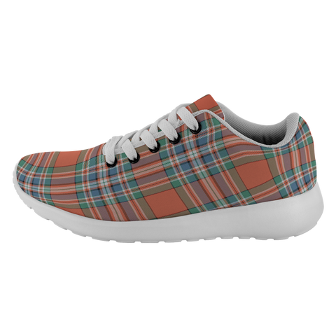 Image of Tartan Sneakers - MacFarlane Ancient Scotland | Unisex Tartan Running Shoes | Sneakers Men & Women Tartan Shoes