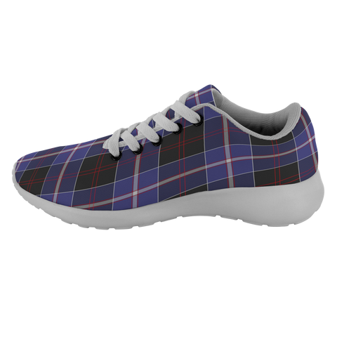 Image of ScottishShop Tartan Sneakers Dunlop Modern Scotland Tartan Running Shoes - shirtskishirt