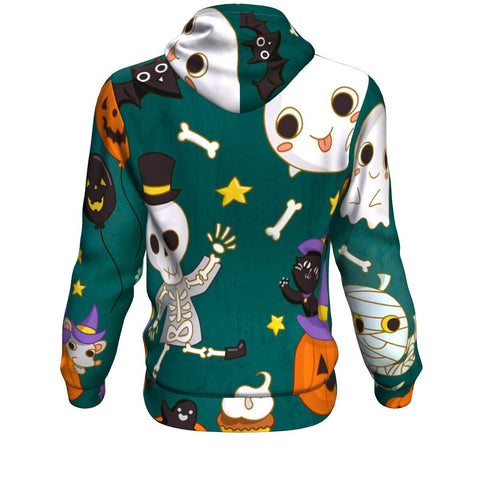 Image of Lovely Halloween Hoodie Over Print - shirtskishirt