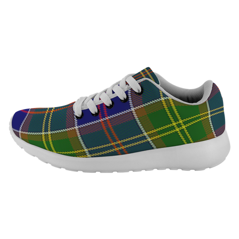 Image of Tartan Sneakers - Whitelaw Modern Scotland | Unisex Tartan Running Shoes | Sneakers Men & Women Tartan Shoes