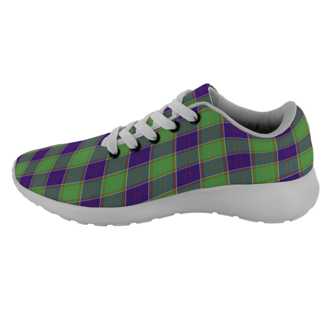 Image of ScottishShop Tartan Sneakers Colville Scotland Tartan Running Shoes - shirtskishirt