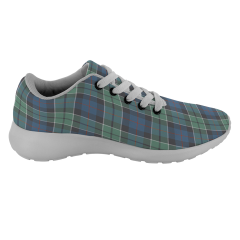 Image of Tartan Sneakers - Leslie Hunting Ancient Scotland | Unisex Tartan Running Shoes | Sneakers Men & Women Tartan Shoes