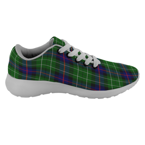 Image of Tartan Sneakers - Leslie Hunting Scotland | Unisex Tartan Running Shoes | Sneakers Men & Women Tartan Shoes