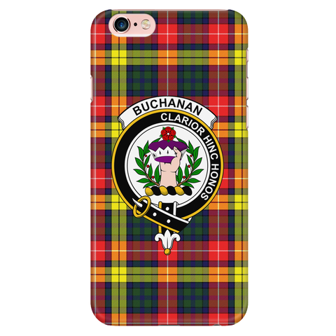 Image of Buchanan Modern Scottish Clan Tartan Phone Case - shirtskishirt