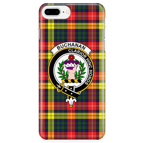 Image of Buchanan Modern Scottish Clan Tartan Phone Case - shirtskishirt