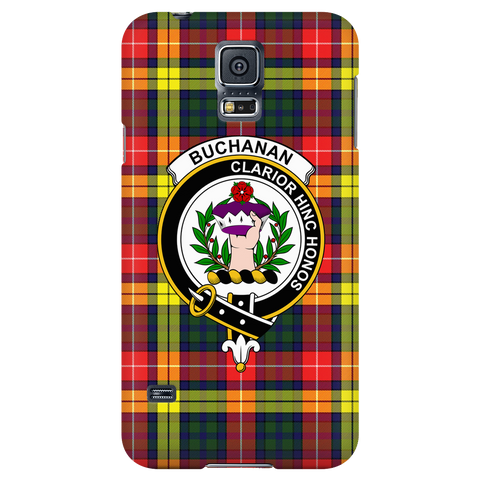 Image of Buchanan Modern Scottish Clan Tartan Phone Case - shirtskishirt