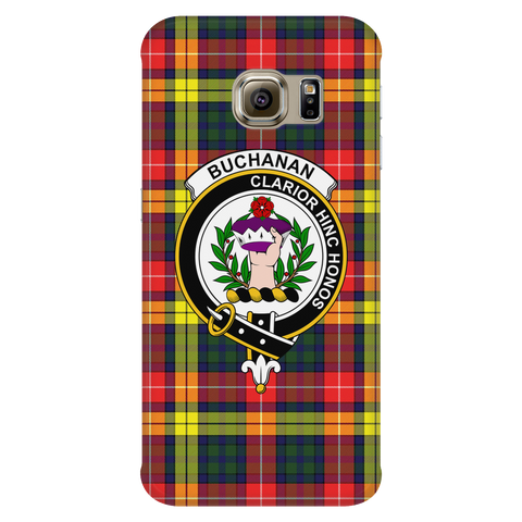 Image of Buchanan Modern Scottish Clan Tartan Phone Case - shirtskishirt