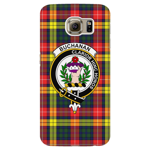 Image of Buchanan Modern Scottish Clan Tartan Phone Case - shirtskishirt