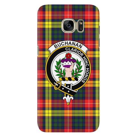 Image of Buchanan Modern Scottish Clan Tartan Phone Case - shirtskishirt