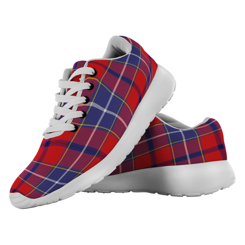 Image of Tartan Sneakers - Wishart Dress Scotland | Unisex Tartan Running Shoes | Sneakers Men & Women Tartan Shoes