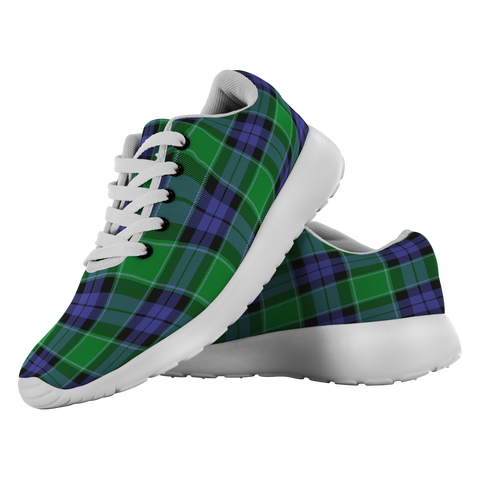 Image of Tartan Sneakers - Graham Of Menteith Modern Scotland | Unisex Tartan Running Shoes | Sneakers Men & Women Tartan Shoes