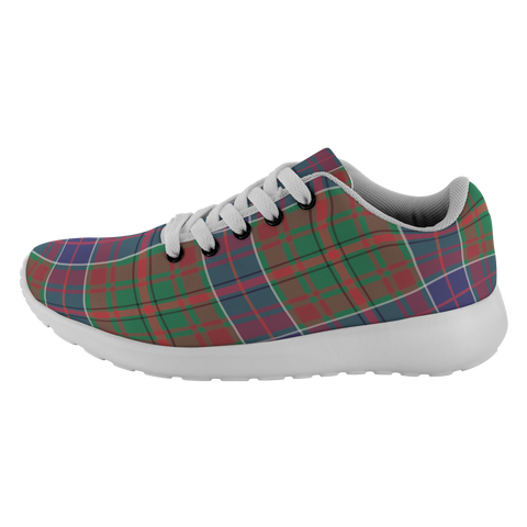 Image of ScottishShop Tartan Sneakers Adam Ancient Scotland Running Shoes - shirtskishirt