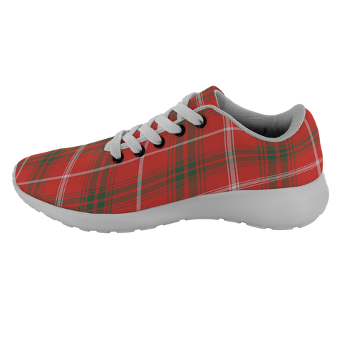 Image of ScottishShop Tartan Sneakers Duke Of Rothesay Scotland Tartan Running Shoes - shirtskishirt