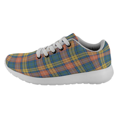 Image of ScottishShop Tartan Sneakers Buchanan Ancient Scotland Running Shoes - shirtskishirt