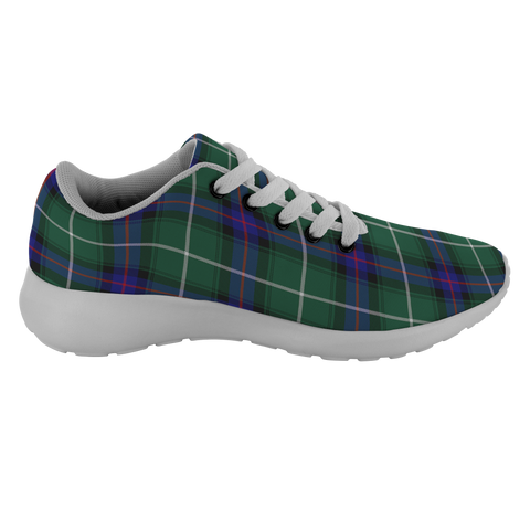 Image of Tartan Sneakers - MacDonald Of The Isles Hunting Modern Scotland | Unisex Tartan Running Shoes | Sneakers Men & Women Tartan Shoes