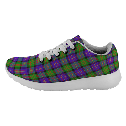 Image of ScottishShop Tartan Sneakers Cameron Scotland Tartan Running Shoes - shirtskishirt