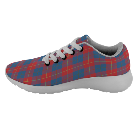 Image of Tartan Sneakers - McKerrell Red Scotland | Unisex Tartan Running Shoes | Sneakers Men & Women Tartan Shoes