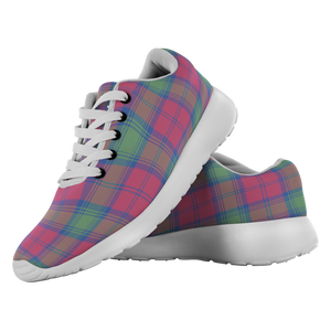 Tartan Sneakers - Lindsay Ancient Scotland | Unisex Tartan Running Shoes | Sneakers Men & Women Tartan Shoes