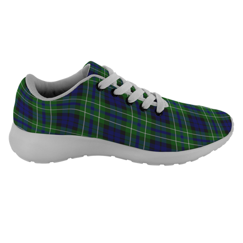 Image of Tartan Sneakers - MacNeil of Colonsay Hunting Scotland | Unisex Tartan Running Shoes | Sneakers Men & Women Tartan Shoes