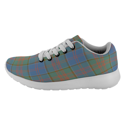 Image of Tartan Sneakers - Stewart Of Appin Hunting Ancient Scotland | Unisex Tartan Running Shoes | Sneakers Men & Women Tartan Shoes